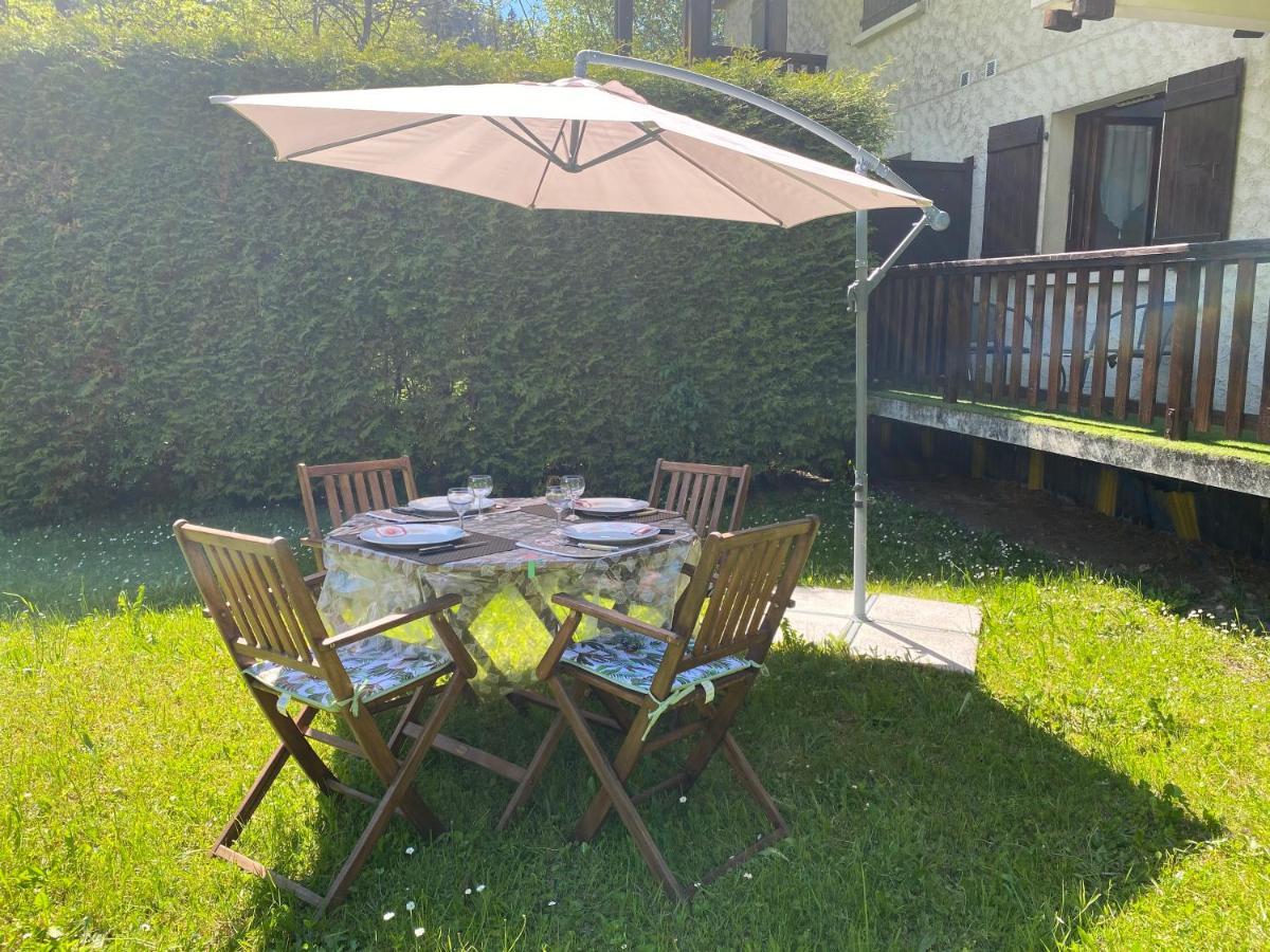 Appartement Lumineux Et Cosy En Rez De Jardin Saint-Gervais-les-Bains Exteriér fotografie